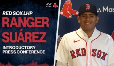 LIVE - Ranger Suárez Introductory Red Sox Press Conference
