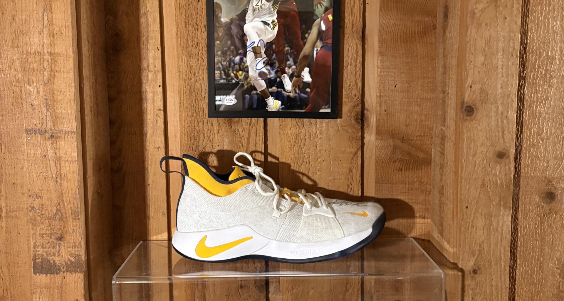 A shrine to my favorite Pacer of all time.