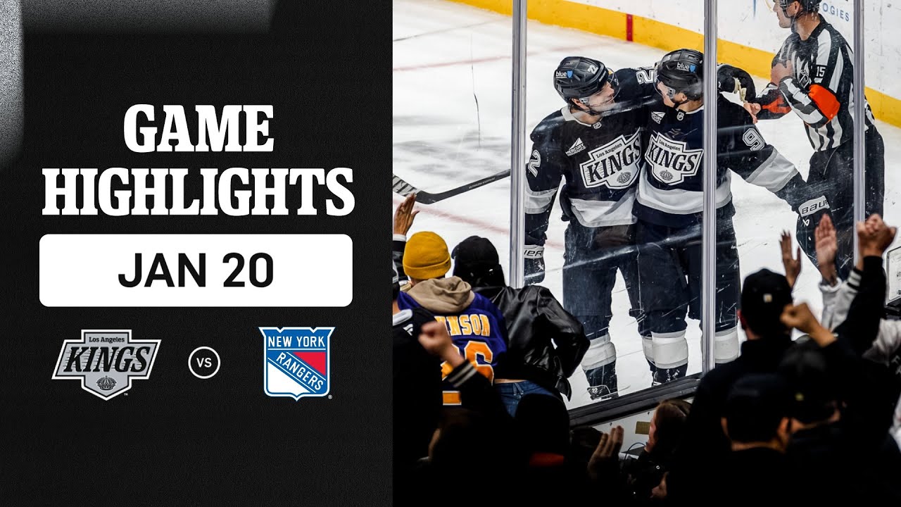 HIGHLIGHTS: New York Rangers vs LA Kings | 01.20.26