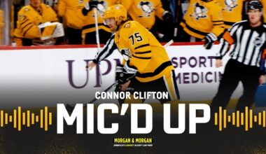 Connor Clifton: Mic'd Up Against PHI | Pittsburgh Penguins