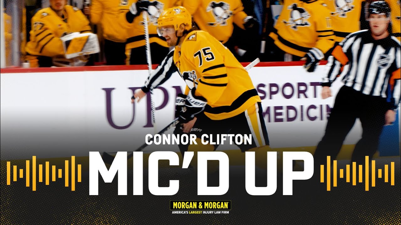 Connor Clifton: Mic'd Up Against PHI | Pittsburgh Penguins