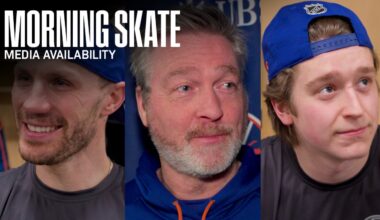 New York Islanders Morning Skate Availability | NYI at SEA