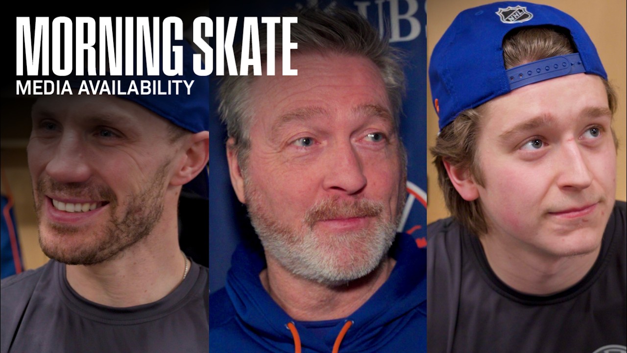 New York Islanders Morning Skate Availability | NYI at SEA
