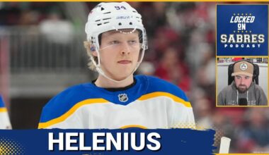 Konsta Helenius and the kid line DOMINATE to lead the Buffalo Sabres to a win in Nashville