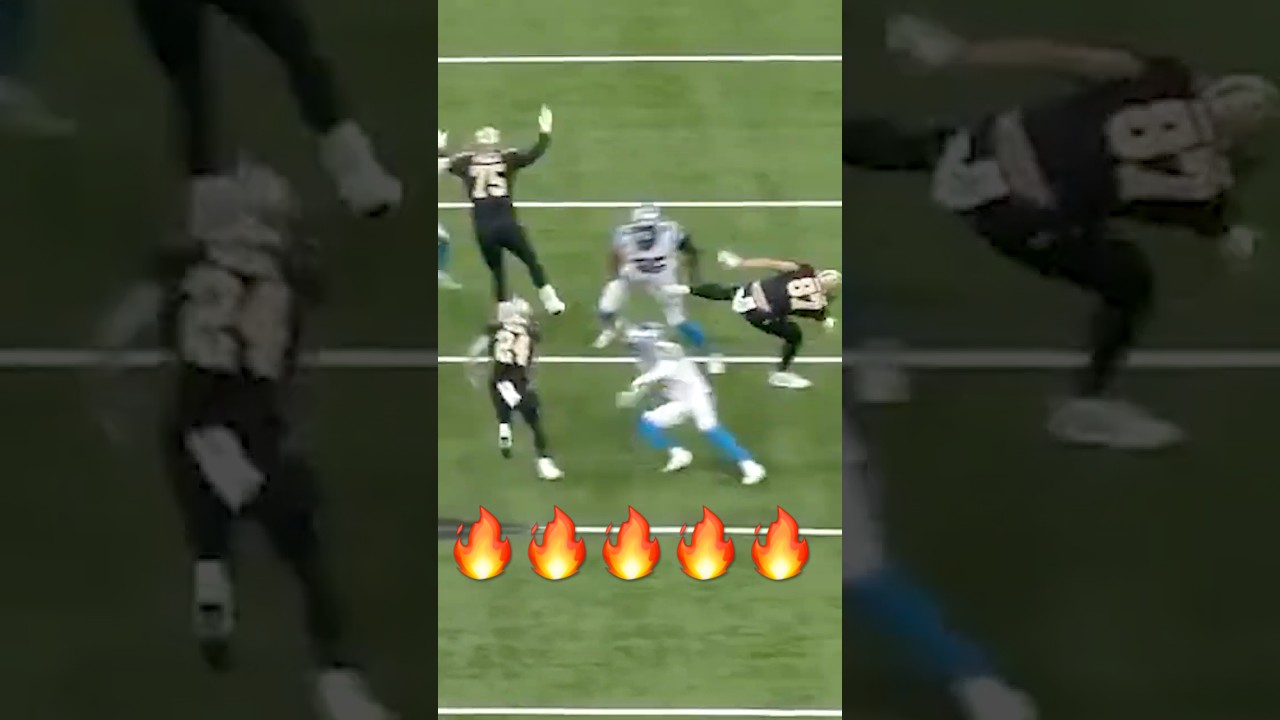 Here's Derrick Brown Throwing Bodies.