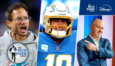 “Wise Choice” - Rich Eisen on Mike McDaniel Taking the Chargers’ Offensive Coordinator Job