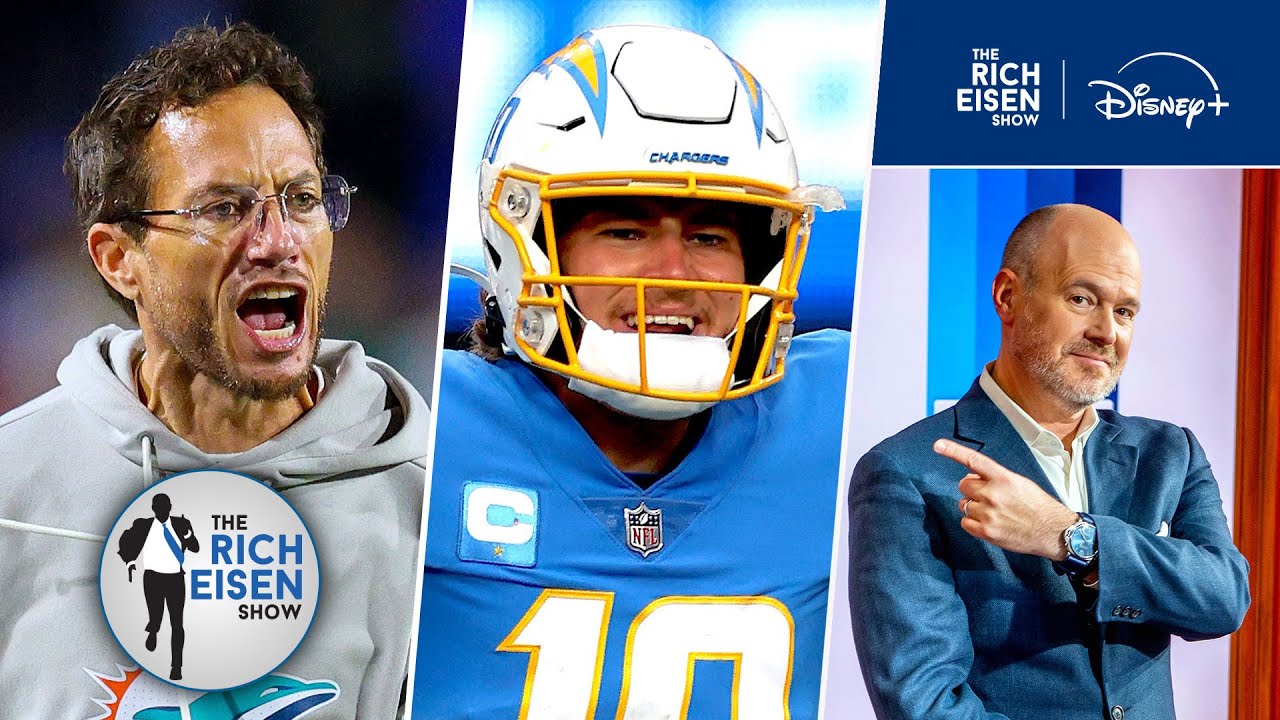 “Wise Choice” - Rich Eisen on Mike McDaniel Taking the Chargers’ Offensive Coordinator Job
