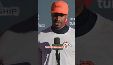 "Everyone is embracing the moment, embracing the opportunity." 🗣️ #broncos #afc #championship #nfl