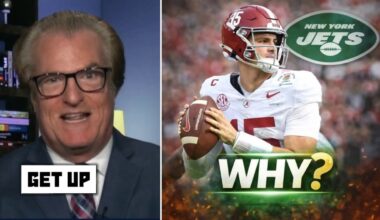 GET UP | Mel Kiper Jr. MOCK Draft: New York Jets trade up for QB Ty Simpson