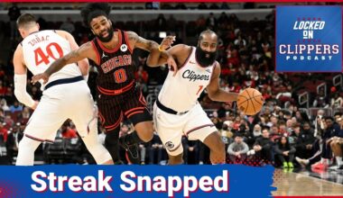 How The LA Clippers Streak Was SNAPPED By The Chicago Bulls