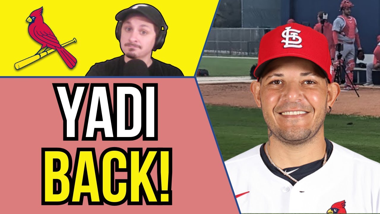 Cardinals announce Yadi is back! But, like, actually this time?!
