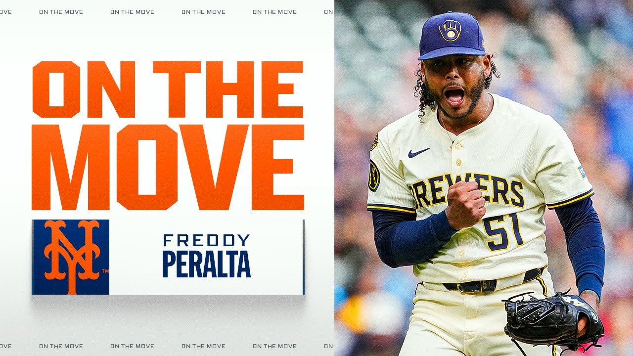 NEW ACE for the Mets! 🍎 Freddy Peralta's career highlights with the Brewers!