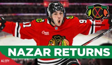 How Does Frank Nazar’s RETURN From Injury Change the Chicago Blackhawk's Lineup? | CHGO Blackhawks