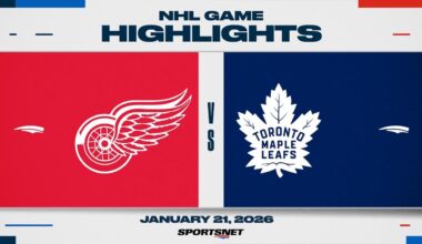 NHL Highlights | Red Wings vs. Maple Leafs - January 21, 2026