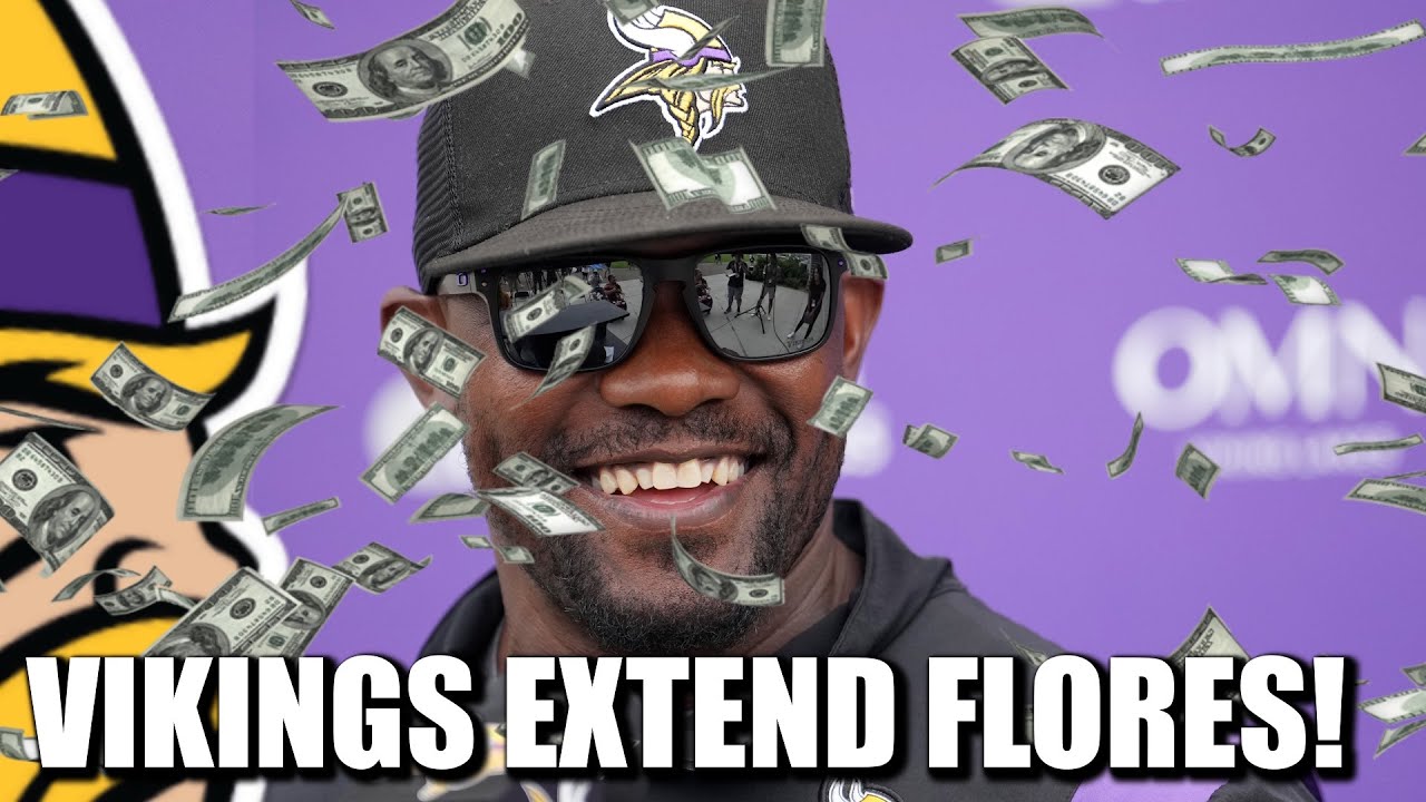 BREAKING: Vikings Sign Defensive Coordinator Brian Flores to a New Contract!