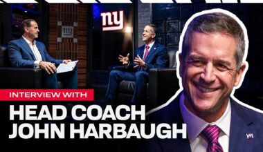 1-on-1 with Head Coach John Harbaugh | New York Giants