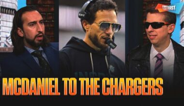 ‘Love’ that Mike McDaniel was hired as Chargers OC, Rams vs. Seahawks ‘the real Super Bowl’? | FTF