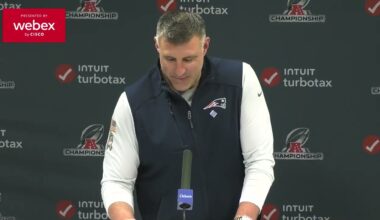 Mike Vrabel on the AFC Championship: "We Have High Expectations." | Patriots Press Conference
