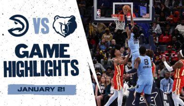 Memphis Grizzlies Highlights vs. Atlanta Hawks
