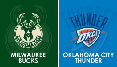 Milwaukee Bucks vs Oklahoma City Thunder NBA Live Scoreboard