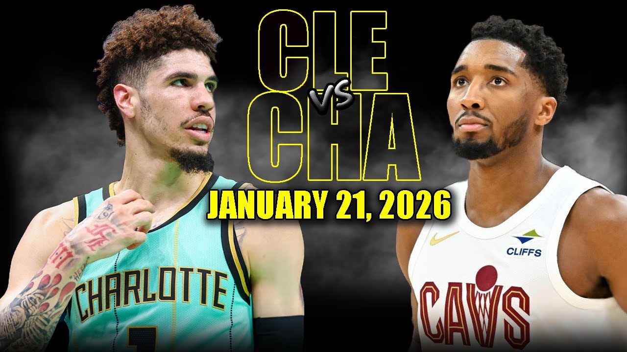 Cleveland Cavaliers vs Charlotte Hornets Full Game Highlights – January 21, 2026 | NBA Season