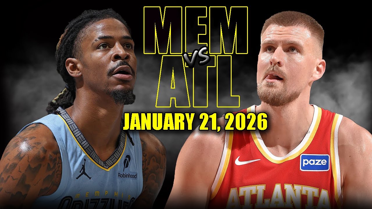 Memphis Grizzlies vs Atlanta Hawks Full Game Highlights – January 21, 2026 | NBA Season