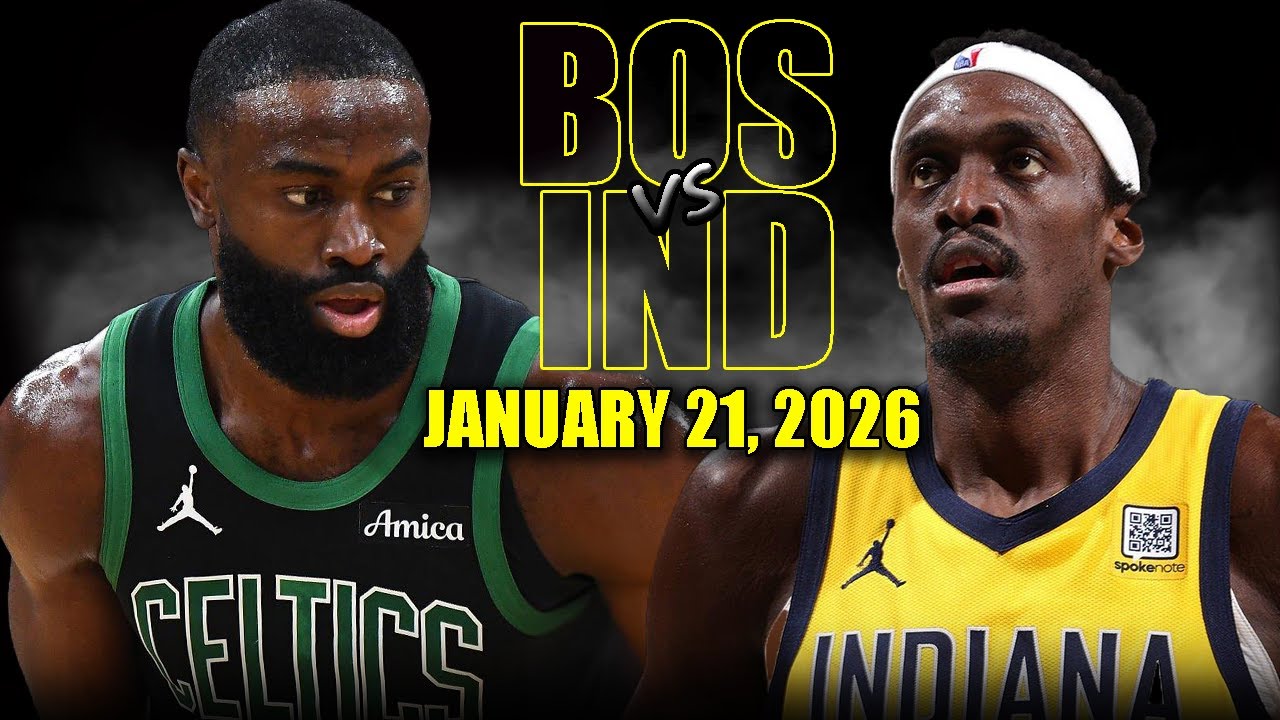 Boston Celtics vs Indiana Pacers Full Game Highlights – January 21, 2026 | NBA Season