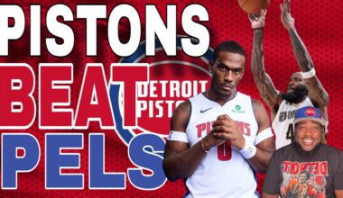 Detroit Pistons WIN in DEFENSIVE BATTLE vs Pelicans 112-104 | Duren 20pts 15rbs