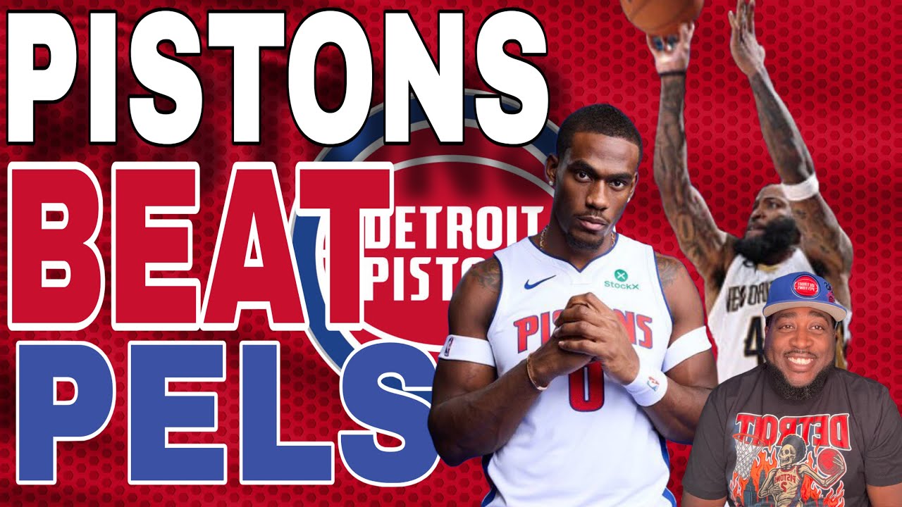 Detroit Pistons WIN in DEFENSIVE BATTLE vs Pelicans 112-104 | Duren 20pts 15rbs