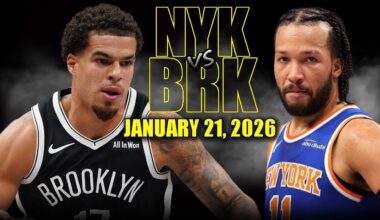 New York Knicks vs Brooklyn Nets Full Game Highlights – January 21, 2026 | NBA Season