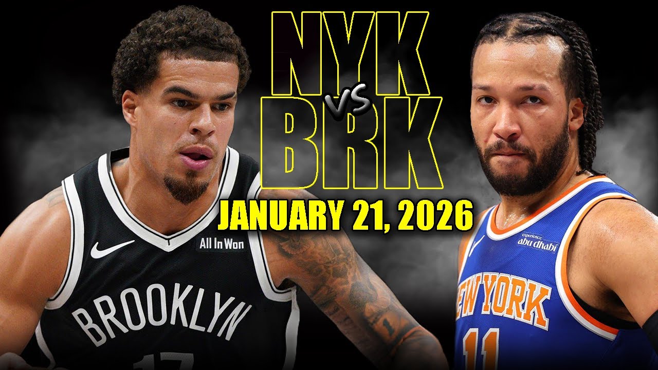 New York Knicks vs Brooklyn Nets Full Game Highlights – January 21, 2026 | NBA Season