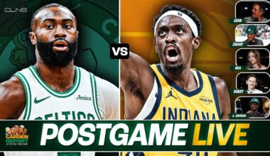 LIVE Garden Report: Celtics vs Pacers Postgame Show on CLNS Media