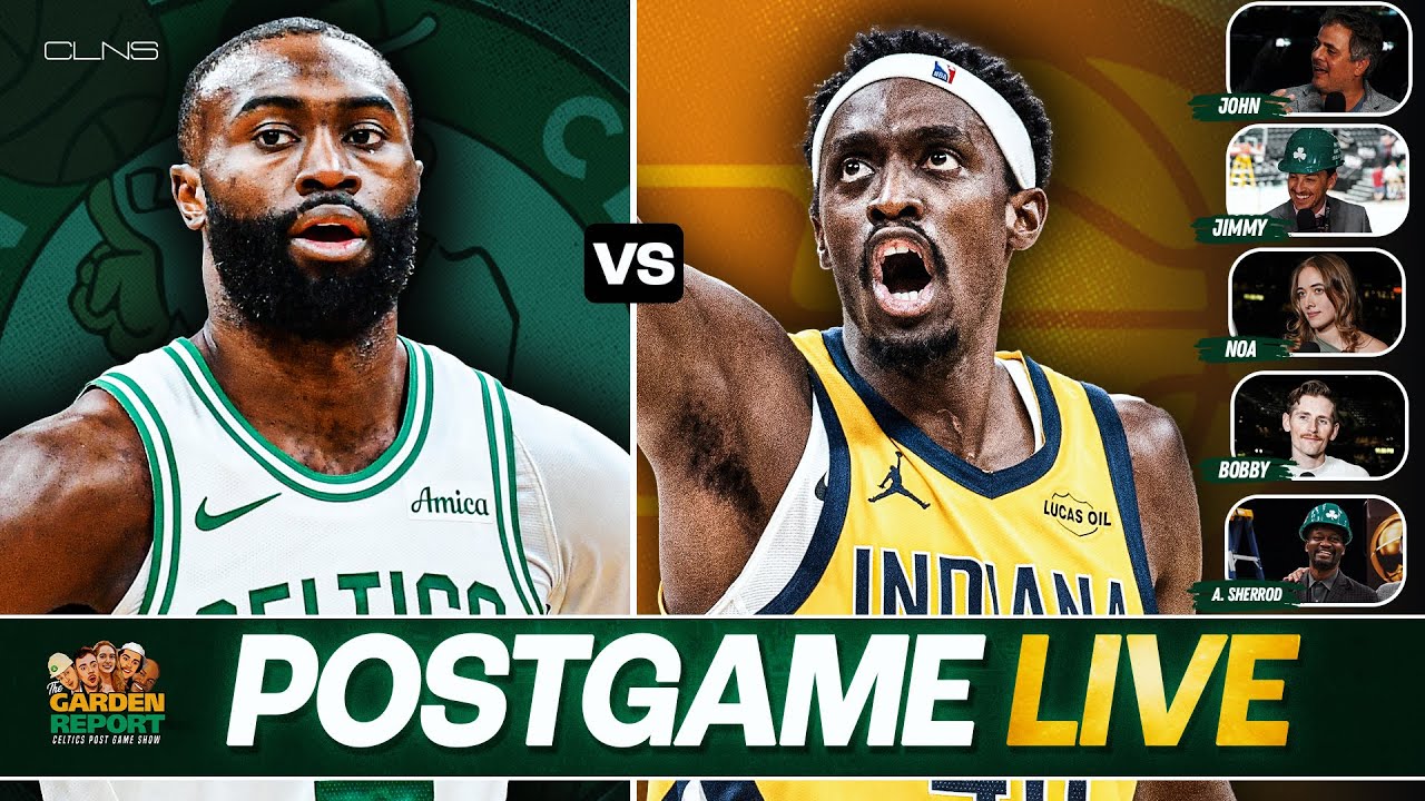 LIVE Garden Report: Celtics vs Pacers Postgame Show on CLNS Media