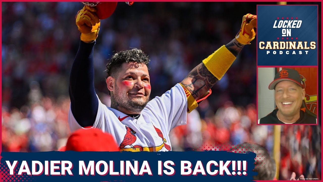 St. Louis Cardinals WELCOME Yadier Molina Back to LEAD Young Catchers, INSPIRE Winning Attitude