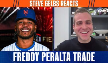 Mets trade for Freddy Peralta, SNY's Steve Gelbs breaks down the deal | Breaking News
