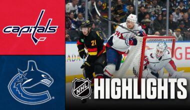 Capitals vs. Canucks | NHL Highlights | January 21, 2026