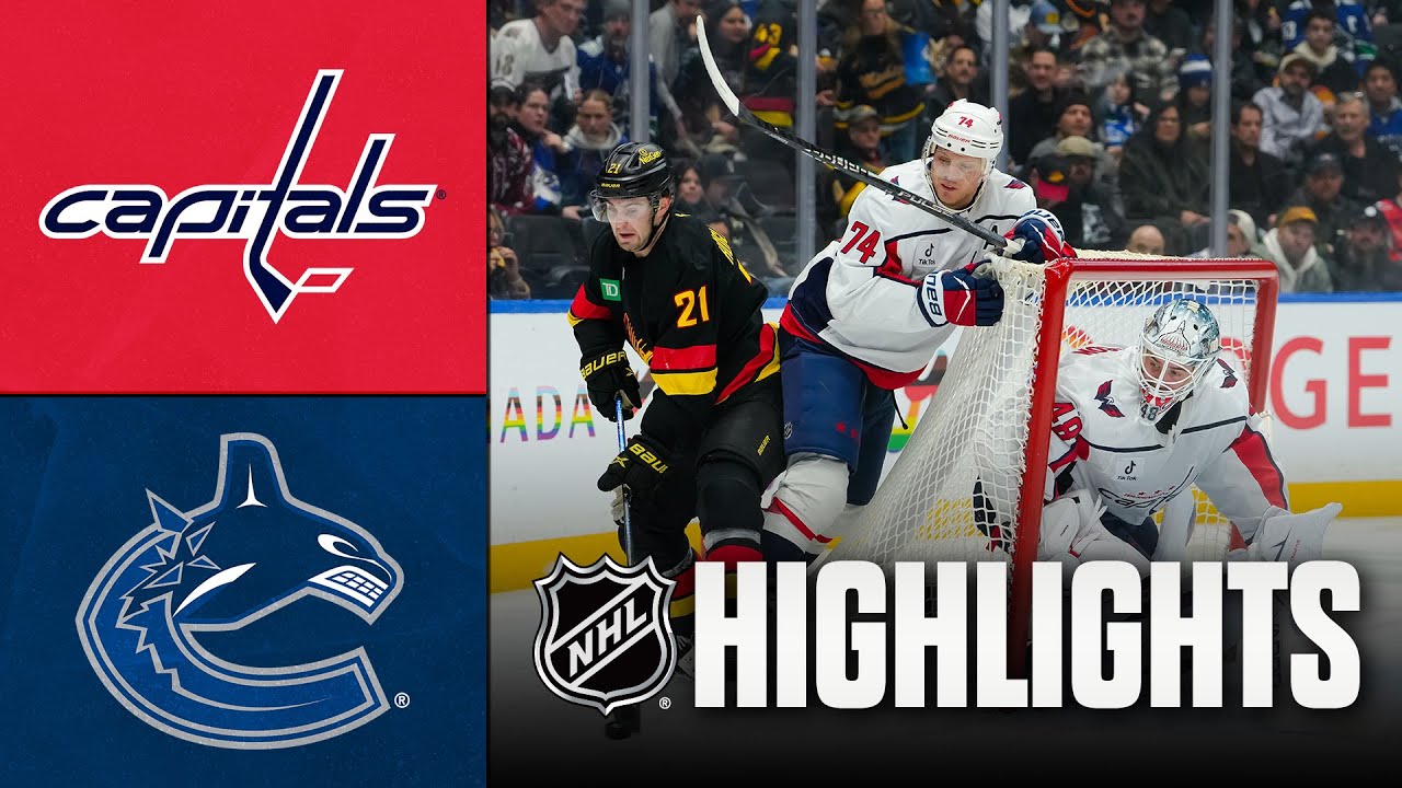 Capitals vs. Canucks | NHL Highlights | January 21, 2026