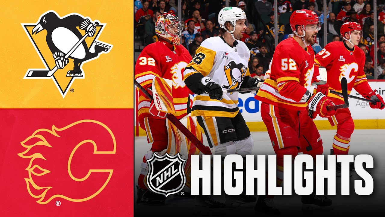 Penguins vs. Flames | NHL Highlights | January 21, 2026