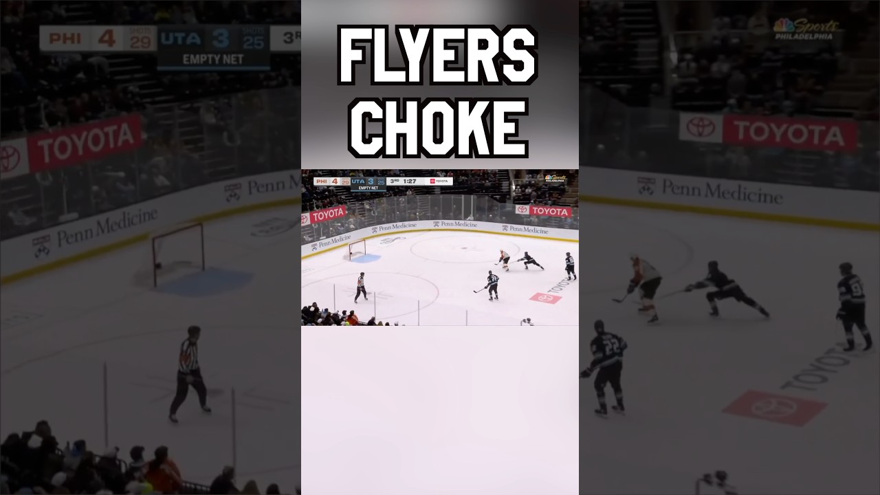 Flyers CHOKE vs Utah Mammoth