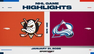 NHL Highlights | Ducks vs. Avalanche - January 21, 2026