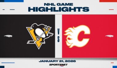 NHL Highlights | Penguins vs. Flames - January 21, 2026