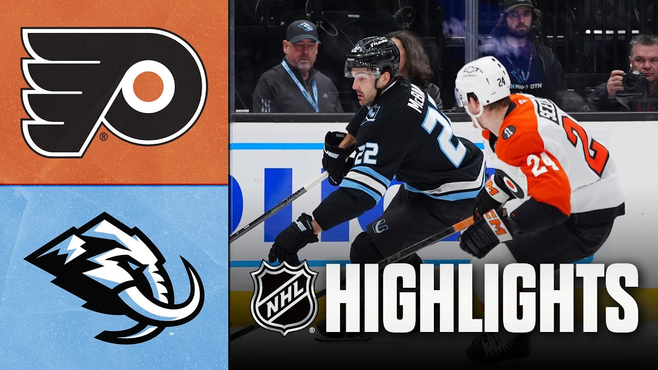 Flyers vs. Mammoth | NHL Highlights | January 21, 2026