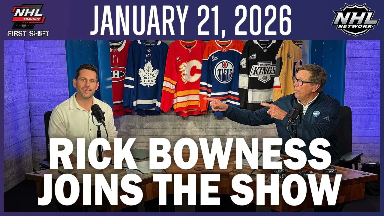 Columbus Blue Jackets head coach Rick Bowness joins the show | January 21, 2026
