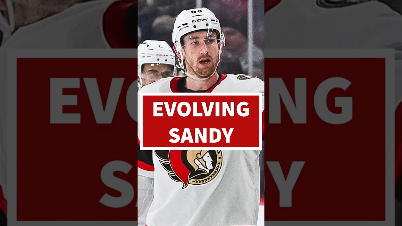 "We're seeing the evolution of Jake Sanderson" 👈 #GoSensGo #OttawaSenators #NHL #SensNation #hockey