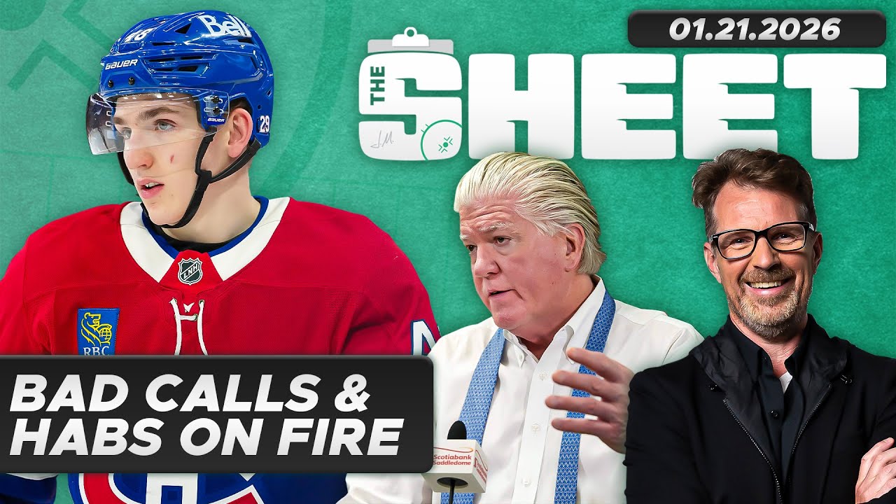 Incorrect Calls, Habs on Fire, and Glow Pucks ft. Brian Burke | The Sheet with Jeff Marek