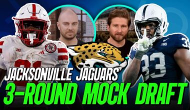 Jacksonville Jaguars 3 Round Mock Draft | PFF