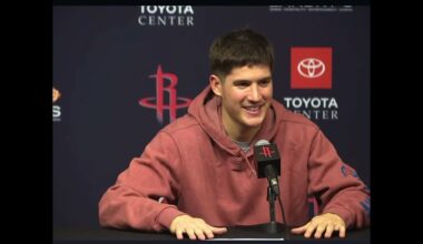 Houston Rockets Postgame: Reed Sheppard talks biggest comeback of the year