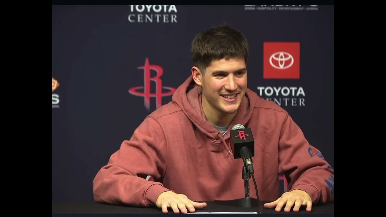 Houston Rockets Postgame: Reed Sheppard talks biggest comeback of the year