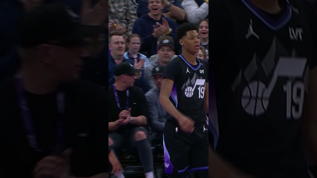 Nurkić 👀 Ace Bailey DUNK AND THE FOUL 💥