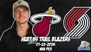 Miami Heat vs Portland Trail Blazers 1/22/26 NBA Free Picks & Prediction | NBA Betting Tips